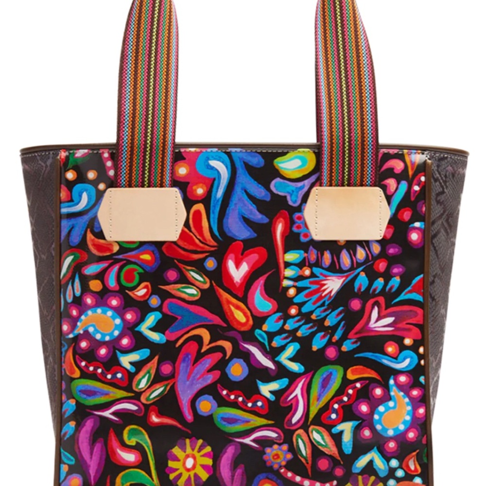 EUC.....Gorgeous …Festive Consuela Sophia Large Handbag!!! - Picture 9 of 9